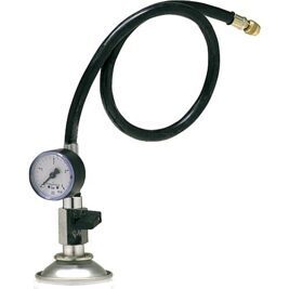 Adapter mit Manometer 0-10bar Druckflasche