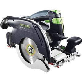 Akku-Handkreissäge Festool HKC 55 5,0 EBI-Set-FSK 420, 18 V mit 2x 5,0 Ah Akkus und Ladegerät