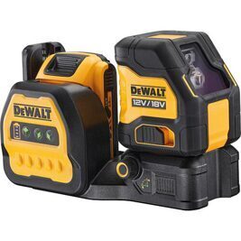 Akku-Kreuzlinienlaser DeWALT 12/18V DCE088D1G18-QW, grün, mit 1x 2,0 Ah Akku und Ladegerät