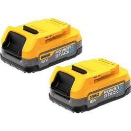 Akku-Set DeWalt DCBP034E2-XJ 18V mit 2 x 1,7 Ah Akkus Powerstack