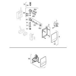 Geberit Urinalsteuerung Radar / Netz, zu HyTronic Highline