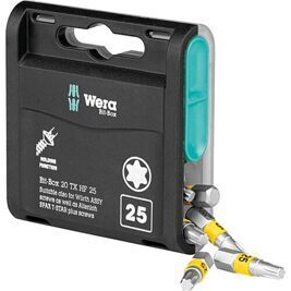 Bit-Großpackung WERA 867/1 TORX® mit Haltefunktion,T25, VPE = 20 Stück