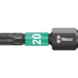 Bit WERA 1/4" Impaktor für Schlagschrauber T 20x25mm VPE=10