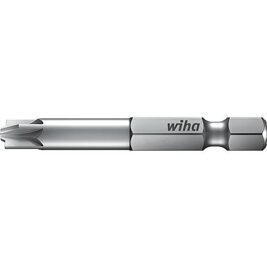 Bit Wiha® 1/4" Pozidriv Plus/Minus, SL/PZ1 x 90 mm