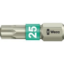 Bits WERA TS T15 x 25 mm aus Edelstahl