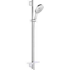 Brause-Set Grohe Rainshower 150 Brausestange 900 mm, 3 Strahlarten Ø 150 mm chrom