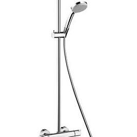 Brause-System Croma Showerpipe 220 1jet, mit Thermostat