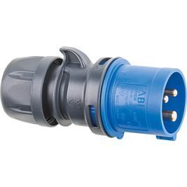 CEE-Stecker 230 V blau/grau