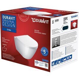 WC-Combi-Pack Duravit D-Neo, spülrandlos