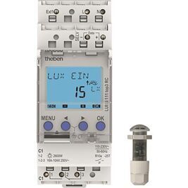 Dämmerungsschalter theben LUNA 111 top3 EL, 220-240V Einbau-Lichtsensor, Digital