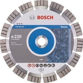 Diamanttrennscheibe BOSCH Best for Stone für Stein Ø 230 x 22,23 x 2,4mm