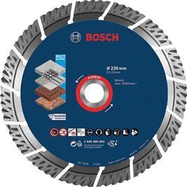 Diamanttrennscheibe BOSCH Expert Multi Material Ø 230x22,23x2,4mm