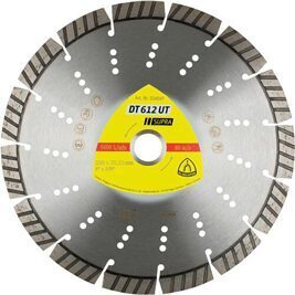 Diamanttrennscheiben Klingspor DT 612 UT, 125 x 2,4 x 22,23 mm, 9 Segmente