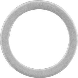 Dichtungen Aluminium für ÜWM an Panzerschlauch 3/4",18x24x2mm, VPE=25 Stück