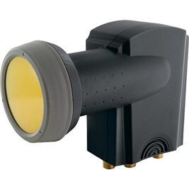 Digitales Quad-LNB Anthrazit RAL 7011 40mm/ Sun Protect