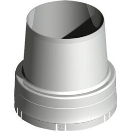 Doppelwandiges Abgassystem Mündungsabschluss DN 130