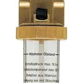 Druckluft-Nebelöler Anschluss G1/2 Durchfluss 4.330 l/min