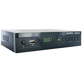 DVB-S2 Receiver mit USB-Anschluss, FTA und Scart + HDMI Ausgang