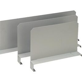 Fachteiler für Regale,frei ver- stellbar,für Stahlfachböden TxH:500x200mm