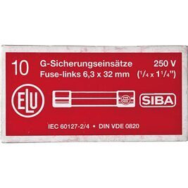 Feinsicherung flink 20 A 1 Beutel 10 Stück 6,3 x 32 mm