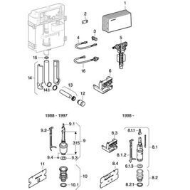 Geberit Manschette zu UP-Spülrohr, D:45 Ref.-Nr.362.771.00.1 *EINZELN*