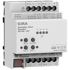 GIRA Dimmaktor 4-fach Standard für Gira One und KNX REG