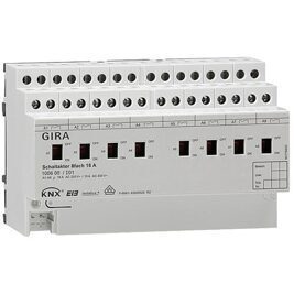 GIRA Schaltaktor 8-fach 16A mit Handbetätigung KNX REG