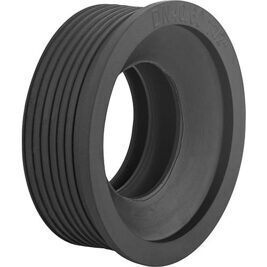 Gummi-Manschette Schwarz für PVC-Anschlussrohr Ø 59 mm NW 40/60 für 1 1/2"