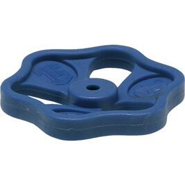 Handrad blau Polyamid 80 x 9 zu Blue-tec Ventile 1 1/2" x 2"