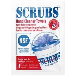 Handreinigungstuch SCRUBS, Sachet mit 1 Tuch