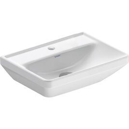 Handwaschbecken Duravit D-Neo BxHxT: 500 x 150 x 400 mm, m. Ül seitl., 1 HL mittig, weiß