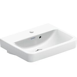 Handwaschbecken Duravit No. 1 BxHxT: 450 x 140 x 350 mm, m. Ül. seitl. , m. 1 HL, weiß