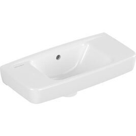 Handwaschbecken Villeroy & Boch NEWO Eckig 500 x 240 mm, Hahnloch li. und re. vorgestochen