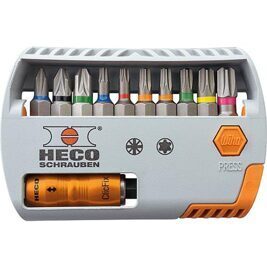 Heco-Bit-Selector-Set, 11-teilig