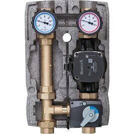 Heizkreisset Easyflow DN25 3-Wegemischer mit Stellmotor, Grundfos UPM3 Hybrid 25-70,