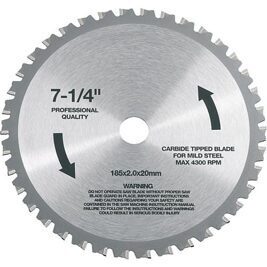 Sägeblatt HM, für Stahl, für Metallkreissäge (80 149 47)