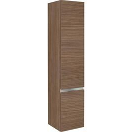 Hochschrank Serie MBH 2 Türen Eiche Khaki, Anschlag rechts 350x1655x370mm