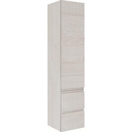 Hochschrank Serie MBO 1 Tür 2 Ausz. E. hell D. Anschlag rechts 350x1625x370 mm