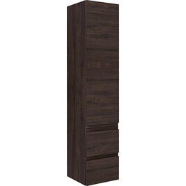 Hochschrank Serie MBO 1 Tür 2 Ausz. E. Sherw. D. Anschlag rechts 350x1625x370 mm