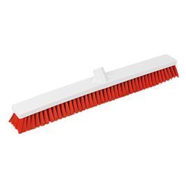 Hygiene-Besen, 60 cm, PBT, 0.25, rot