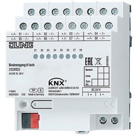 Jung Binäreingang 8fach KNX REG 2128REG