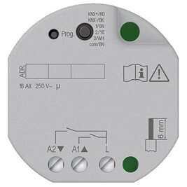 Jung Schalt-/Jalousieaktor Secure 2-/1-fach KNX UP 230021SU