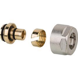 Klemmringverschraubung für Verbundrohr 3/4"x 16 x 2,0 VPE=2 Stück