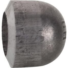 Klöpperboden DIN 28011, P 265 GH kaltverformt, V-Kante außen 33,7 x 3,0 mm