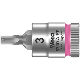 Knarreneinsätze Wera® Zyklop, 6,3 mm (1/4“) für Innensechskantschrauben