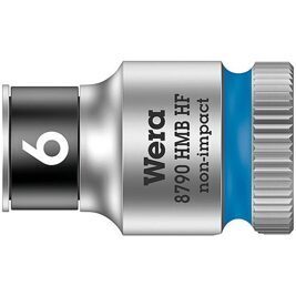 Knarreneinsätze Wera® Zyklop, 9,52 mm (3/8“) für Außensechskantschrauben und Muttern