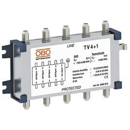 Koaxial Schutzgerät, TV 4+1