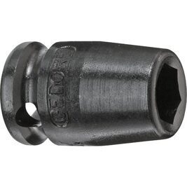 Kraftschraubereinsatz GEDORE 3/8", 6-kant, kurz, SW 13 Länge 30mm