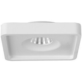 LED-Deckeneinbaudownlight 350mA, 9+1,5W, 3000K, ws QUBIC