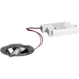 LED EBS 230V 6W 3000K nickel matt, dim